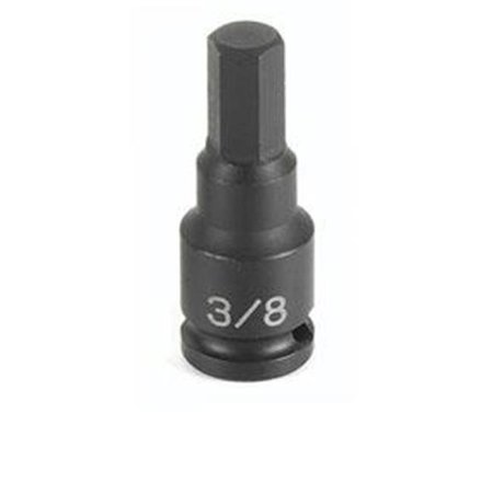 GREY PNEUMATIC Grey Pneumatic 1906M 0.38 in. Drive X 6 mm Hex Driver GRY-1906M